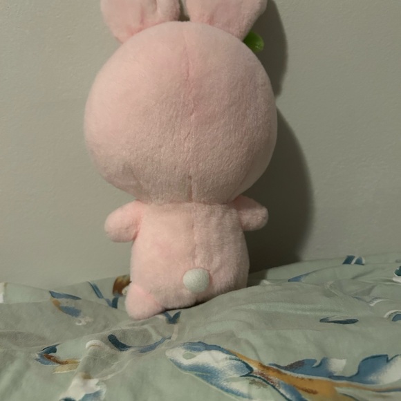 Cute pink bunnies with a strawberry onesie - Picture 2 of 5